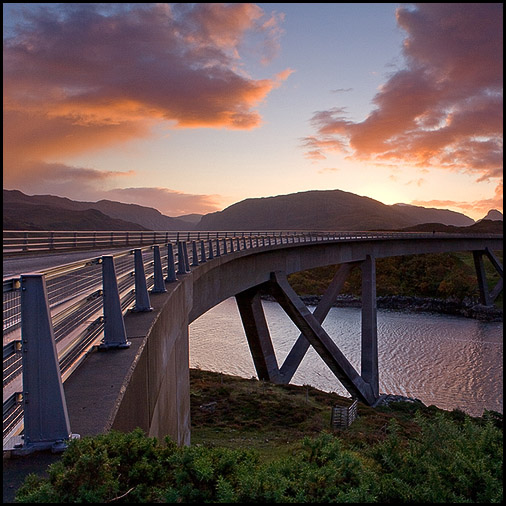 Bridge, Kylesku, Sutherland, Highlands, Scotland