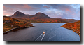 Boat, Loch Glendhu. Quinag, Kylesku, Sutherland, Highlands, Scotland