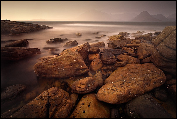 Stones, Loch Scavaig, Cuillin Hills, Elgol, Isle of Skye, Scotland