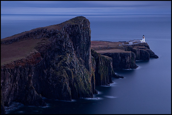 Phare de Neist de nuit, Neist Point, Lighthouse, Isle of Skye, Scotland